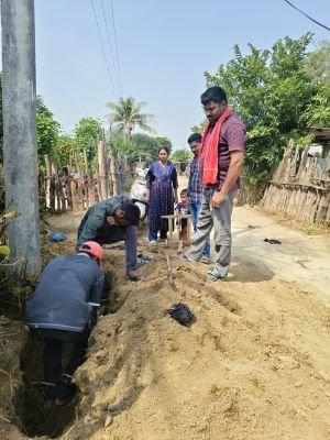 సూర్య న్యూస్ వార్తకు స్పందన.. మిషన్ భగీరథ పైప్‌లైన్‌కు మరమ్మతులు పూర్తి....