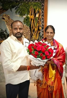 సబితా ఇంద్రారెడ్డికి దసరా శుభాకాంక్షలు తెలిపిన బీఆర్‌ఎస్ నాయకుడు పాటి ప్రసాద్ రెడ్డి
