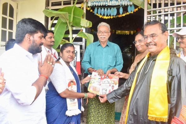 21వ డివిజన్‌లో కూటమి అభ్యర్థుల విజయమే లక్ష్యంగా విస్తృత ఎన్నికల ప్రచారం!