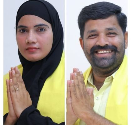 సైకిల్ గుర్తుపై ఓటు వేసి గెలిపించండి.. 11వ వార్డు టిడిపి కౌన్సిలర్ అభ్యర్థి  షాకిరా మౌలాలి