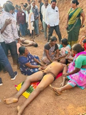 బంట్వారం వద్ద తీవ్ర విషాదం: మైనింగ్ క్వారీలో పడి కర్ణాటకకు చెందిన ఇద్దరు మృతి
