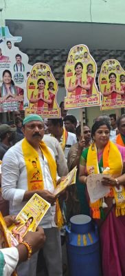 65 వార్డు టిడిపి అభ్యర్థి సుగుణమని ఎన్నికల ప్రచారం