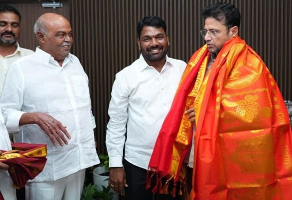 మంత్రి శ్రీధర్ బాబుకు విజయదశమి శుభాకాంక్షలు తెలిపిన ఎమ్మెల్యే ప్రేమ్ సాగర్ రావు