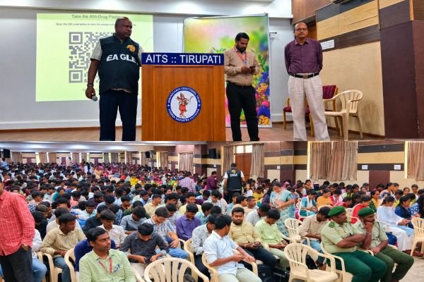 డ్రగ్స్ రహిత దేశానికి యువత కృషి చేయాలి