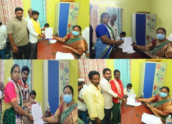 వత్సవాయిలో 122 MPTC నామినేషన్లు.. టీడీపీ, వైసీపీ మధ్య హోరాహోరీ