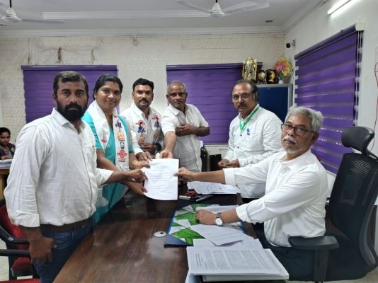 కూటమి తరుపున జడ్పిటిసి బరిలో రేవతి 