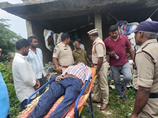 పూసపాడులో వ్యక్తి అనుమానాస్పద మృతి