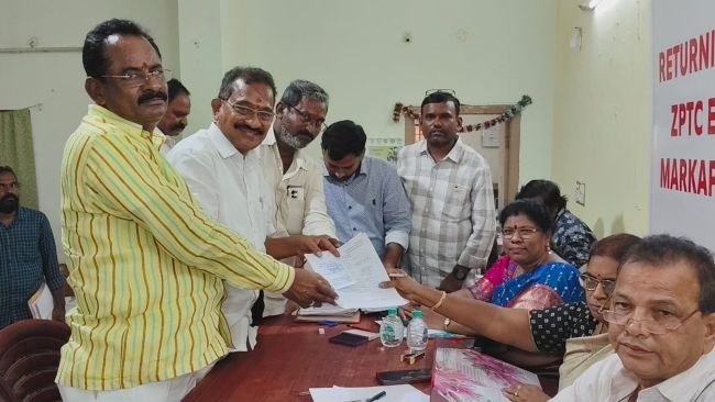 చంద్రశేఖరపురం జడ్పీటీసీ బరిలో కోటపాటి జనార్దనరావు