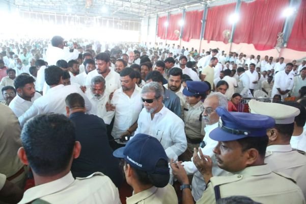 అందోల్ నియోజకవర్గ లో అలై బలై కార్యక్రమం మంత్రి దామోదర్ రాజనర్సింహం 