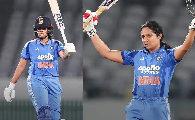 జింబాబ్వేపై భారత మహిళల జట్టు ఘన విజయం.. ప్రతీకా రావల్ సెంచరీ, షఫాలీ వర్మ మెరుపులు