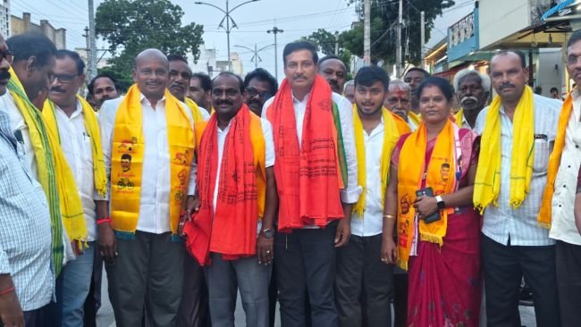 అద్దంకిలో జోరుగా తెదేపా ఎన్నికల ప్రచారం.