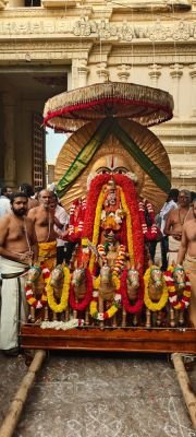 సూర్యప్రభ చంద్రప్రభ వాహనాలపై చిన్న వెంకన్న బ్రహ్మోత్సవం 