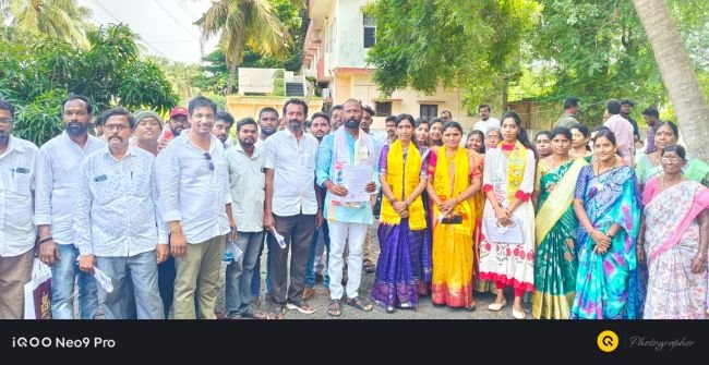 కడియం ఎంపీపీ కూటమి అభ్యర్థిగా పుణ్యవతి నామినేషన్