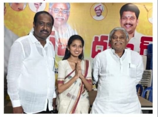 జడ్పీటీసీ టీడీపి అభ్యర్థిగా డాక్టర్ టీనా కెర్లిన్