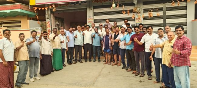 కృష్ణ స్విమర్స్ నూతన అధ్యక్షుడిగా పిన్నెల్లి పాండురంగారావు