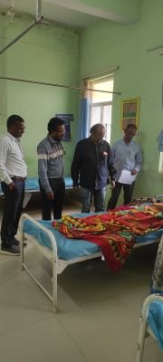పీహెచ్‌సీలో ఆకస్మిక తనిఖీ