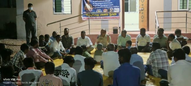 నాగపూర్ గ్రామంలో పల్లె నిద్ర..