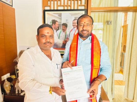 మేడ్చల్ జిల్లా కాంగ్రెస్ కమిటీ ప్రధాన కార్యదర్శిగా శివలింగాల శ్రీనివాస్ గౌడ్ నియామకం..