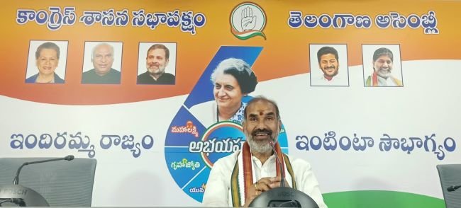 తెలంగాణకు కరువు సాయం ఎప్పుడు తెస్తారు?:   బీజేపీ అధ్యక్షుడు రామచందర్‌రావు పాదయాత్రపై ప్రభుత్వ విప్ ఆది శ్రీనివాస్ విమర్శలు