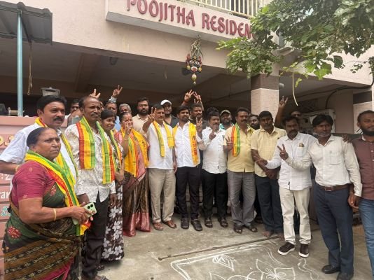 53వ డివిజన్ ప్రచారంలో జోరుగా దూసుకుపోతున్న శంకర్ యాదవ్