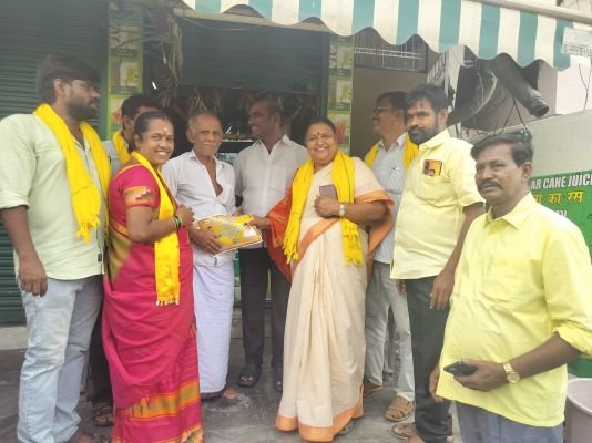 16 డివిజన్ కార్పొరేటర్ గా గెలిపించండి...  ఆదర్శ డివిజన్ గా తీర్చిదిద్దుతా...  టిడిపి కార్పొరేటర్ అభ్యర్థి నాగభూషణం