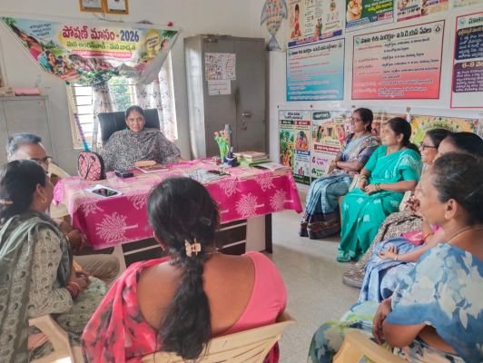 ఏడు కీలక సూచికల్లో బాడంగి ఐసీడీఎస్‌ ప్రాజెక్టు ముందంజ