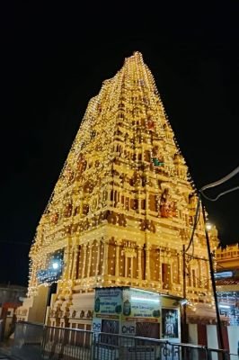 ఇసుక కొండ సత్యనారాయణ స్వామి ఆలయంలో ఆశ్వీయుజ పౌర్ణమి పూజలు 