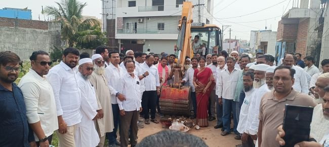 అండర్ డ్రైనేజ్ పనులను ప్రారంభించిన సబితా ఇంద్రారెడ్డి 
