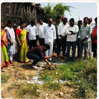 భూమిలో నుండి వచ్చిన నీటిని. భూమిలోకి పంపిద్దాం