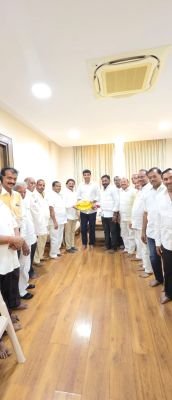 ఎంపీ శ్రీకృష్ణదేవరాయలుతో ఆర్యవైశ్య ప్రముఖుల ఆత్మీయ భేటీ