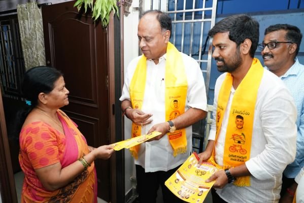 నెల్లూరు రూరల్ ప్రచార పర్వంలో ఎంపీ వేమిరెడ్డి