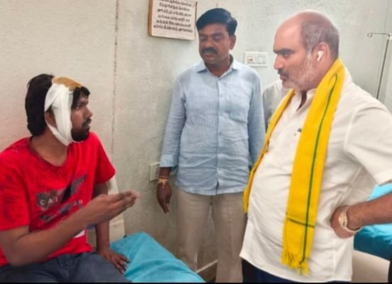 వైసిపి దాడిని ఖండించిన తెలుగుదేశం పార్టీ నేత ధర్మతేజ.