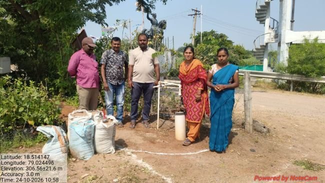 హిమ్మత్‌నగర్ గ్రామంలో జల సంరక్షణ పనులు ప్రారంభం