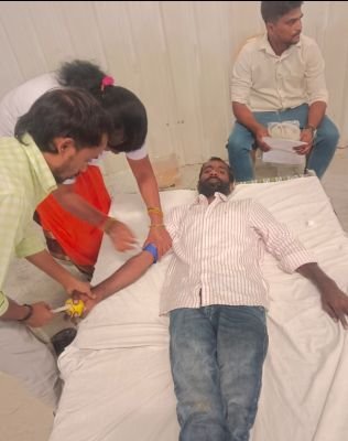 పోలీస్ అమరవీరుల సంస్మరణ దినోత్సవం సందర్భంగా రక్తదానం శిబిరం..