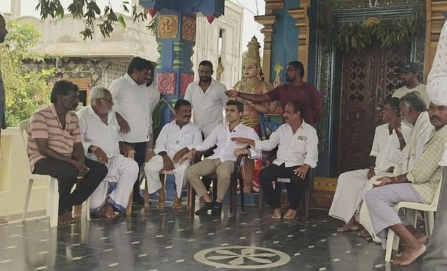 నెల్లూరుపాలెంలో కూటమి ఐక్యత సాధించిన బొమ్మిరెడ్డి తారక్ నాథ్ రెడ్డి 