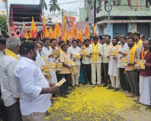 21వ వార్డులో జనజాతరను తలపించిన కూటమి ప్రచారం : టిడిపి కౌన్సిలర్ అభ్యర్థి నాగూర్ వలికి ప్రజాదరణ 