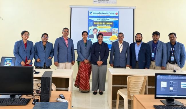 విశ్వం ఇంజినీరింగ్ కళాశాలలో బిల్డింగ్ ప్లానింగ్,డ్రాయింగ్ అంశంపై వర్క్ షాప్