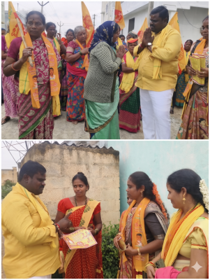 పలమనేరు 6, 7, 8, 9వ వార్డుల్లో టీడీపీ ప్రచారం జోరు