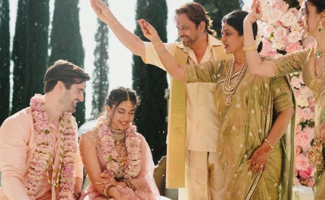 యాక్షన్ కింగ్ అర్జున్ రెండో కుమార్తె అంజనా వివాహం.. విదేశీయుడితో గ్రాండ్‌గా వెడ్డింగ్!