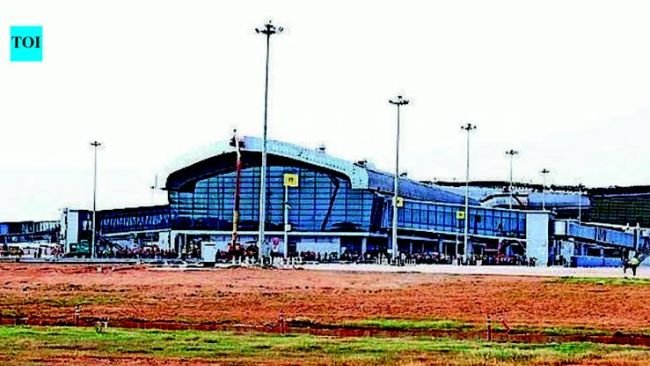 భోగాపురం విమానాశ్రయంలో భారీగా గంజాయి పట్టివేత!