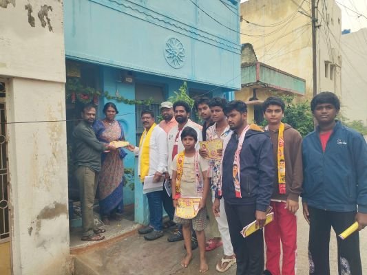 35వ వార్డులో జోరుగా ఎన్నికల ప్రచారం
