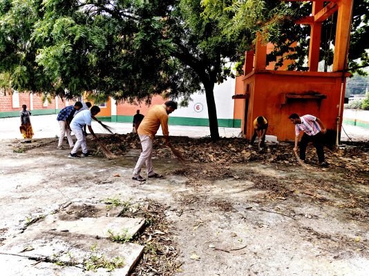 ఎఫ్‌సీఐ డిపోలో స్వచ్ఛతా అభియాన్‌