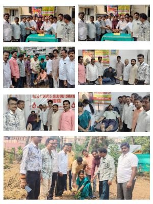 ఎమ్మెల్యే ఆరిమిల్లి జన్మదినం సందర్భంగా    రక్తదాన శిబిరం తోపాటు పలు సేవా కార్యక్రమాలు.