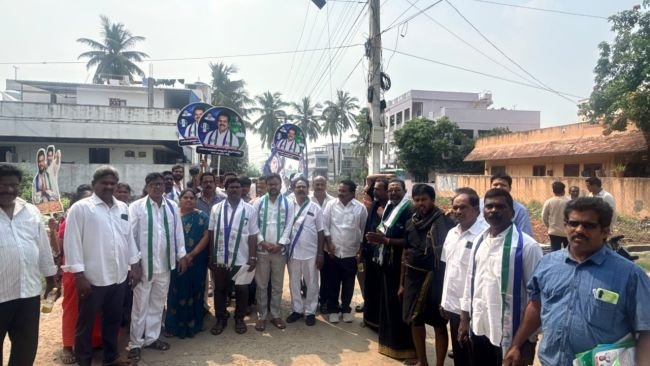రామచంద్రపురం మున్సిపాలిటీలో వైసిపి ప్రసారం