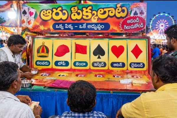 జోరుగా ఆరు పిక్కల జూదం!. -  * ‘సింగిల్ మాది.. డబుల్ మీది’ పేరుతో దందా *