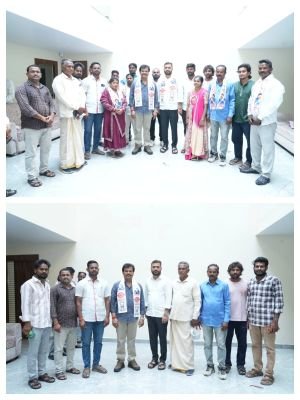 స్థానిక ఎన్నికల వేళ.. సూడా చైర్మన్‌తో బలగ ప్రవీణ్ కుమార్ భేటీ