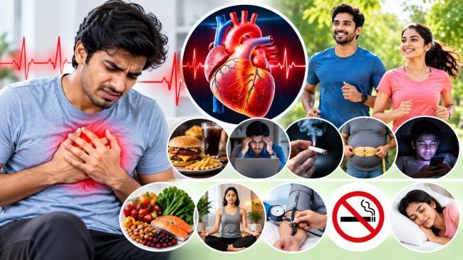 చిన్న వయసులోనే గుండె సమస్యలు ఎందుకు వస్తున్నాయి? గుండెను ఆరోగ్యంగా ఉంచుకోవడం ఎలా?