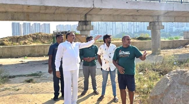 నాలాల విస్తరణ పనులు వేగవంతం చేయాలి రూ.79.58 కోట్లతో శేరిలింగంపల్లిలో నాలాల విస్తరణ పనులు.. ఎమ్మెల్యే అరెకపూడి గాంధీ