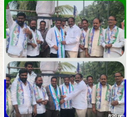 జనసేన పార్టీ నుండి వైయస్సార్ పార్టీలో చేరికలు