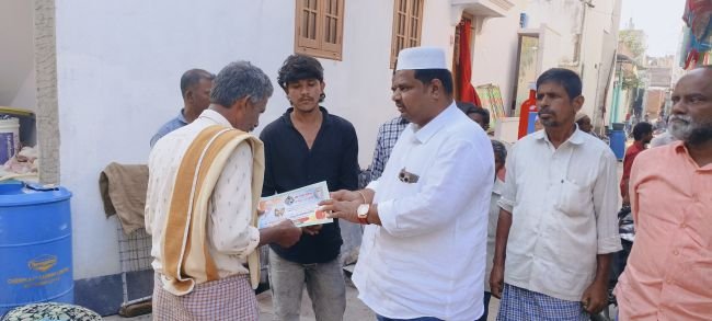 ప్రజలకు అందుబాటులో ఉంటూ సేవలందించడమే లక్ష్యం..స్వతంత్ర అభ్యర్థి నజీర్ అహ్మద్